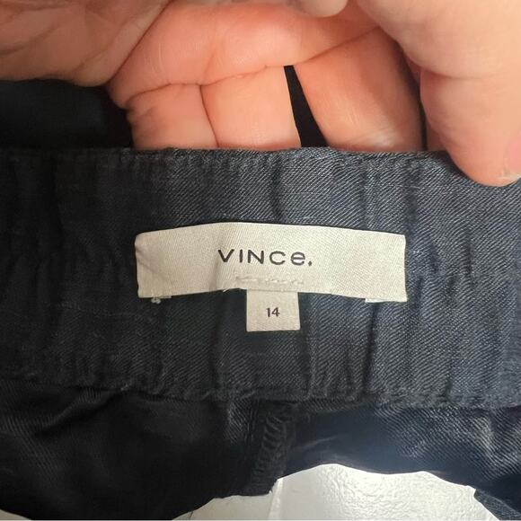 Vince Drop-Waist Wide-Leg Cargo Pant Sz 14 - Picture 4 of 9